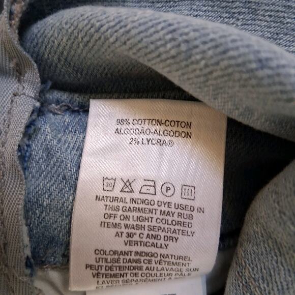 DL1961 Harriet Denim Jumpsuit Lace Tie Front in Dallas $229 Medium NWT *read - Picture 15 of 16